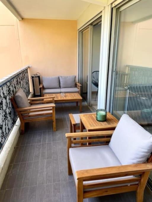 Appartement En Residence Avec Piscine, Cinema Ніцца Екстер'єр фото